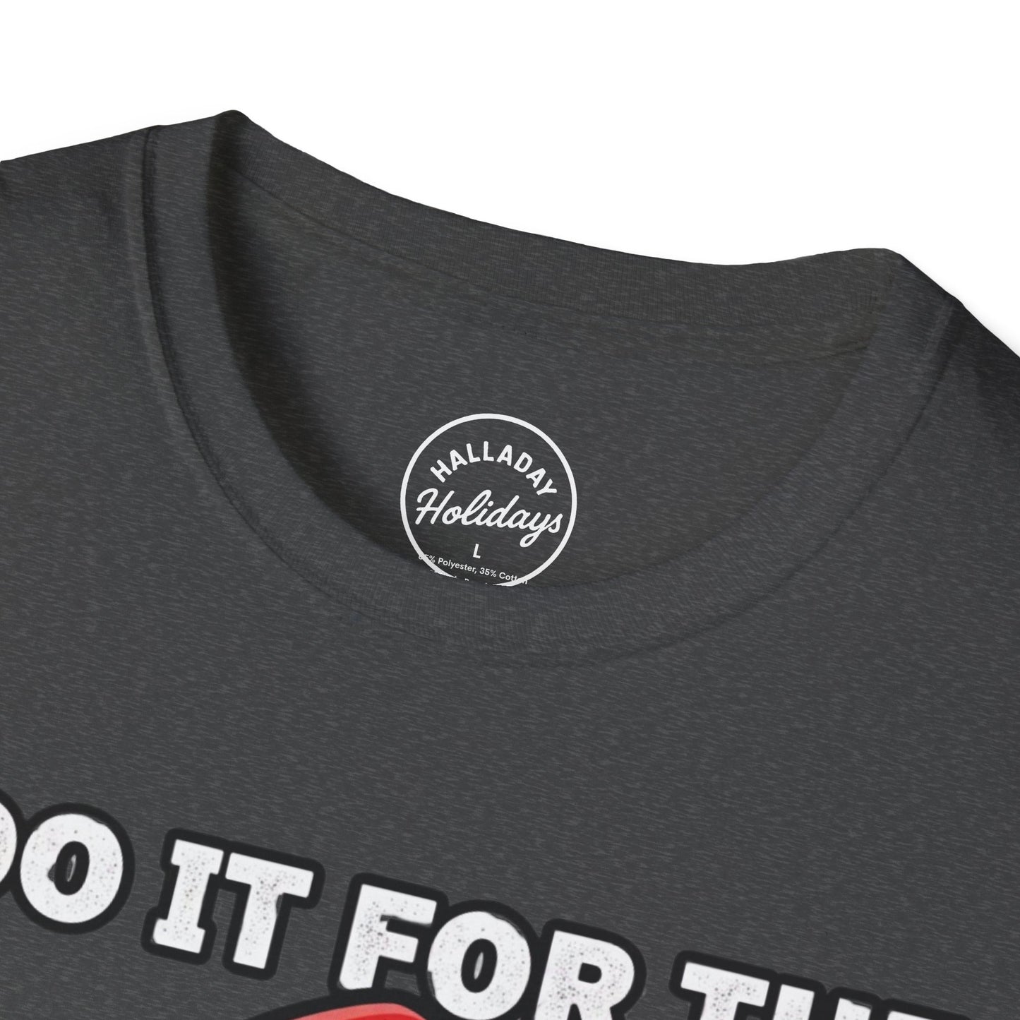 Funny Santa T-Shirt, Holiday Humor Tee, Christmas Gift for Men, Unisex Casual Shirt, Festive T-Shirt for Parties, Jolly Graphic Tee