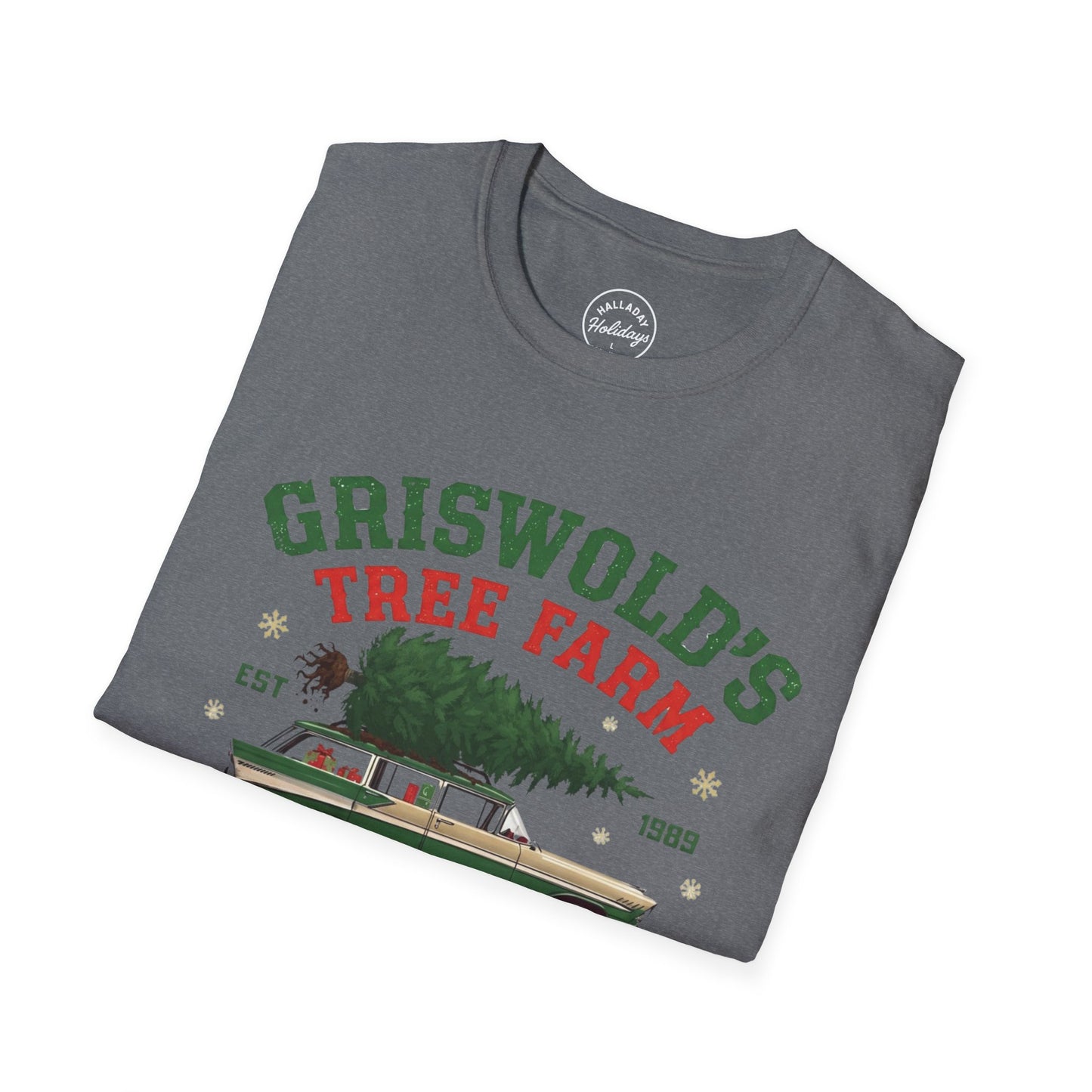 Funny Griswold's Tree Farm Christmas T-Shirt, Unisex Holiday Apparel, Family Tradition Tee, Fun Christmas Gift, Vintage Christmas Shirt
