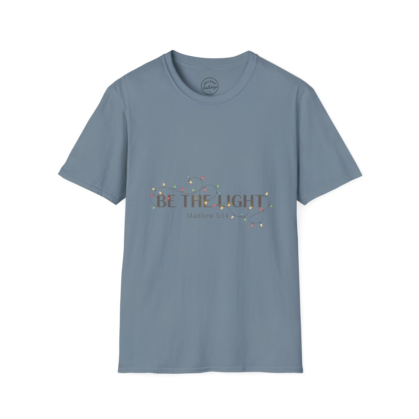 Christian Tee Unisex Softstyle T-Shirt - Be the Light Design