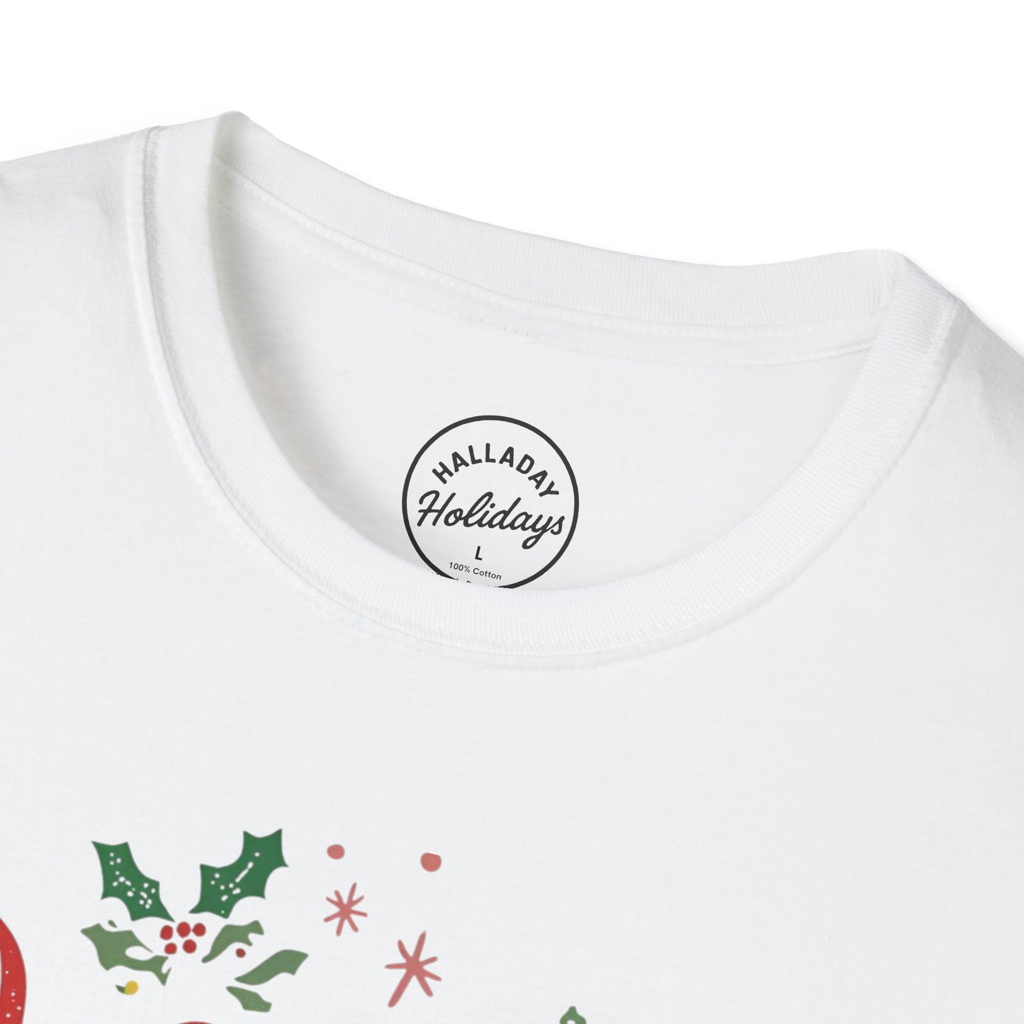 Christmas Inspirational T-Shirt, O Come Let Us Adore Him, Holiday Apparel, Faith Shirt, Gift for Her, Unisex Tee