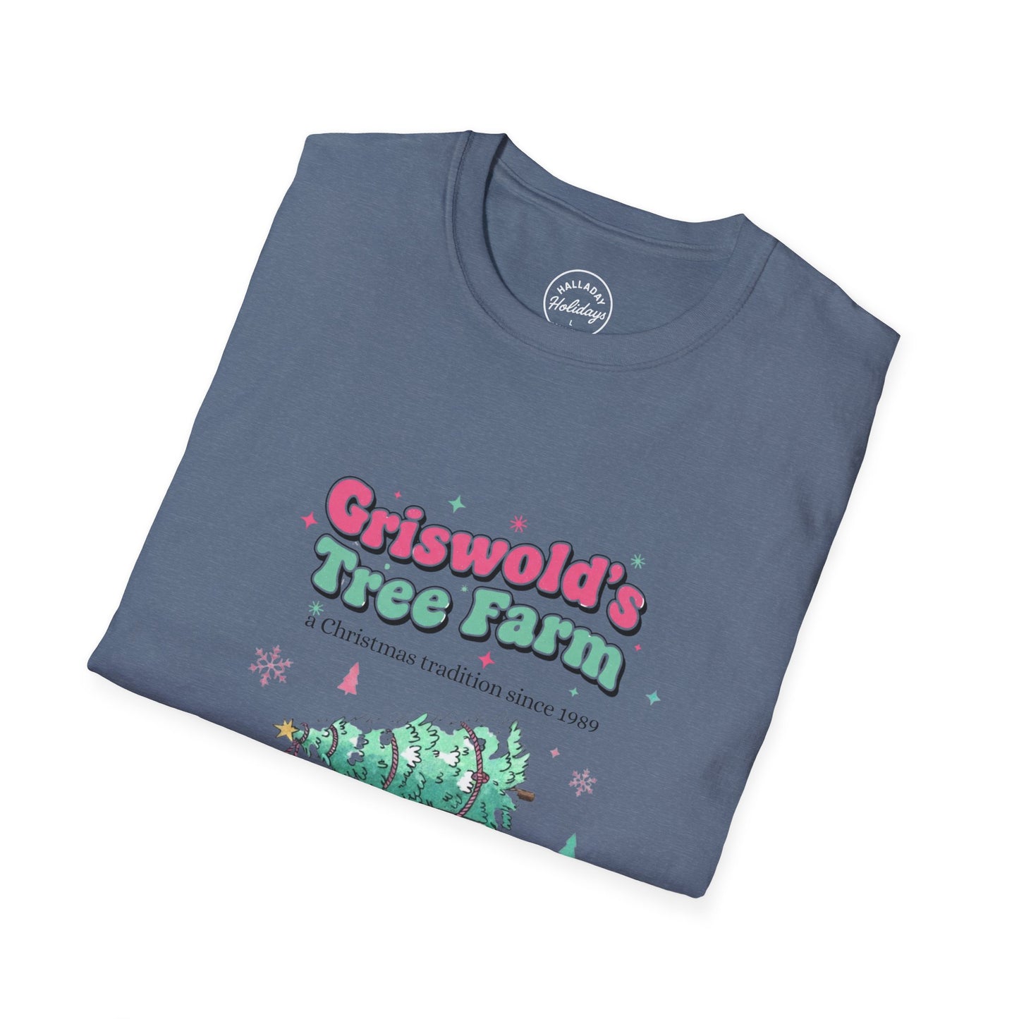 Griswold's Tree Farm T-Shirt, Unisex Holiday Tee, Christmas Gift, Family Christmas, Festive Apparel, Tree Farm Shirt, Winter Fun Shirt
