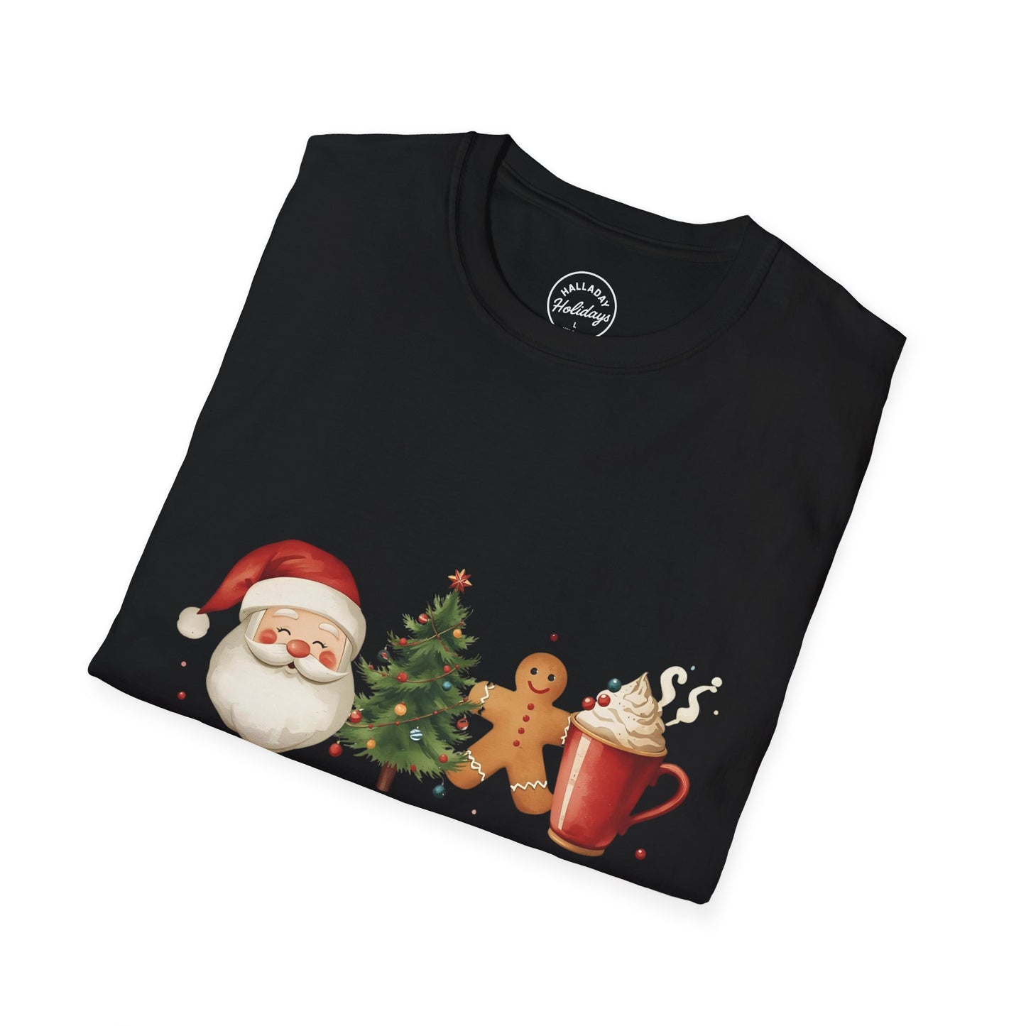 Tis the Season cute Christmas Themed Softstyle T-Shirt
