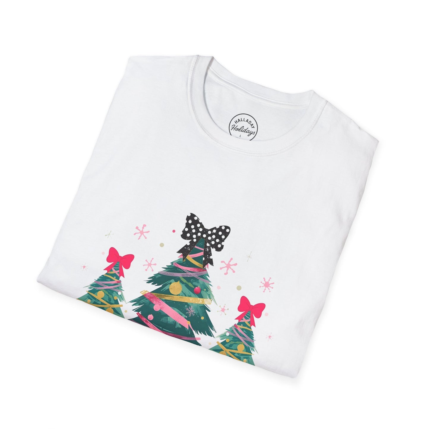 Merry & Bright Christmas T-Shirt, Holiday Tee, Unisex Festive Shirt, Christmas Gift, Seasonal Wear