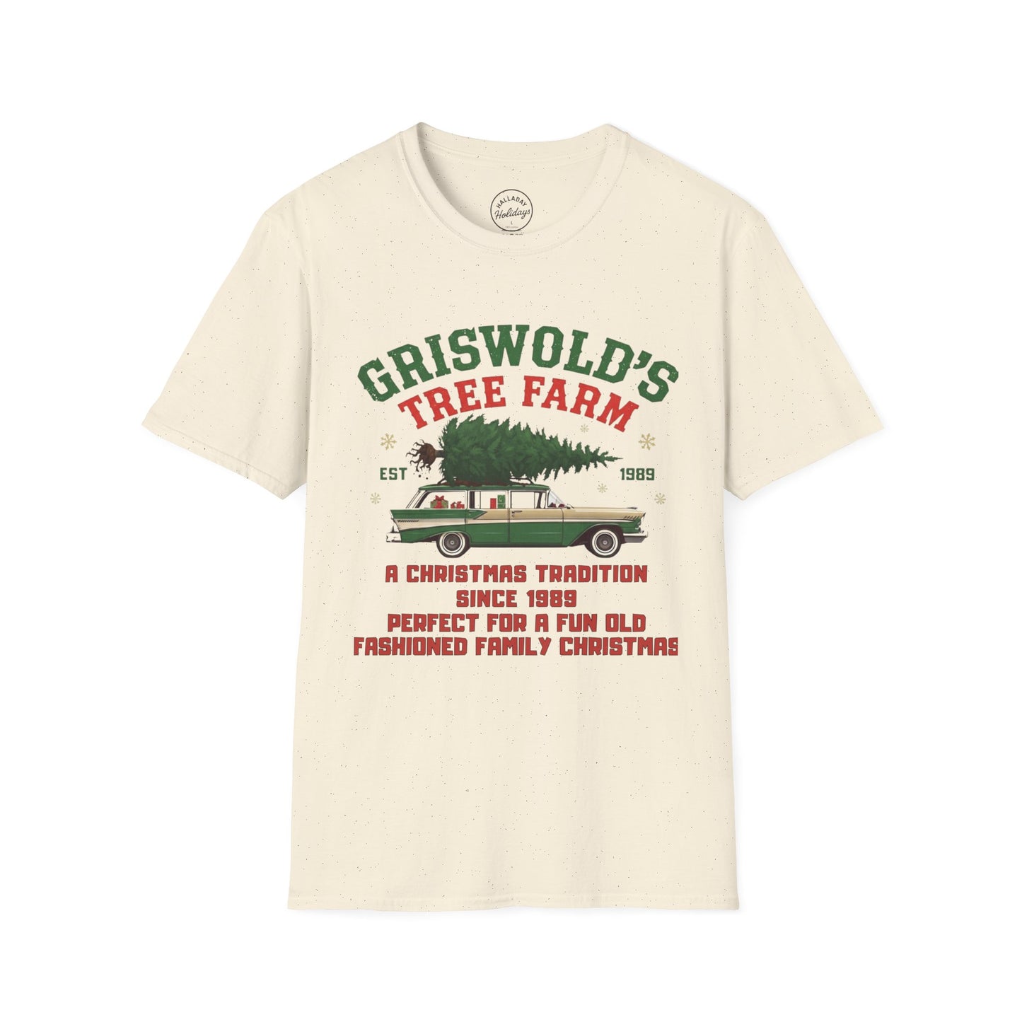 Funny Griswold's Tree Farm Christmas T-Shirt, Unisex Holiday Apparel, Family Tradition Tee, Fun Christmas Gift, Vintage Christmas Shirt