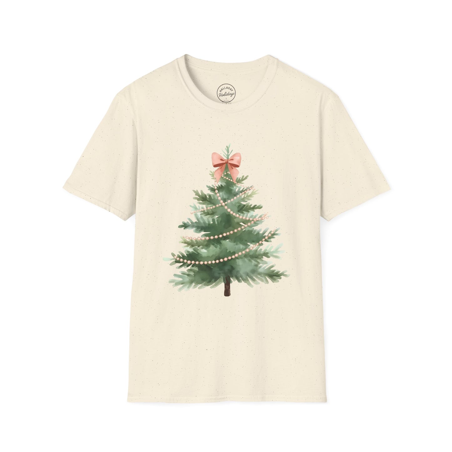 Pink Decorated Christmas Tree T-Shirt