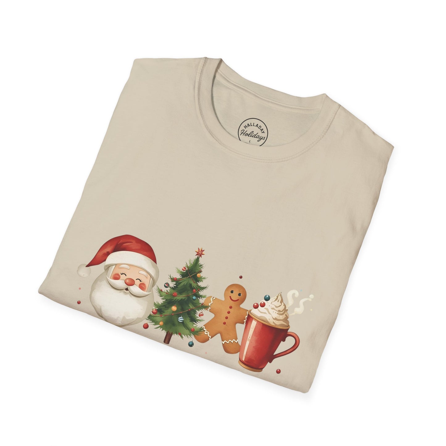 Tis the Season cute Christmas Themed Softstyle T-Shirt