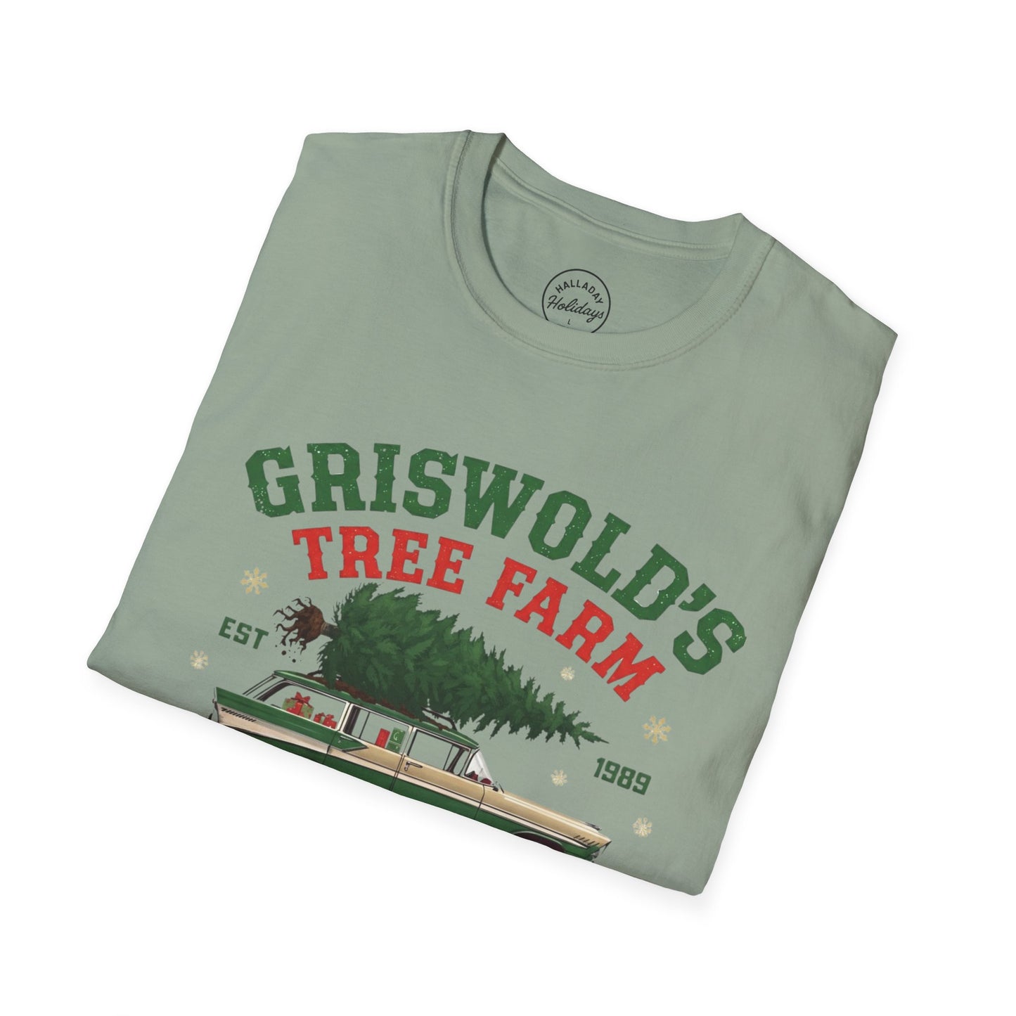 Funny Griswold's Tree Farm Christmas T-Shirt, Unisex Holiday Apparel, Family Tradition Tee, Fun Christmas Gift, Vintage Christmas Shirt