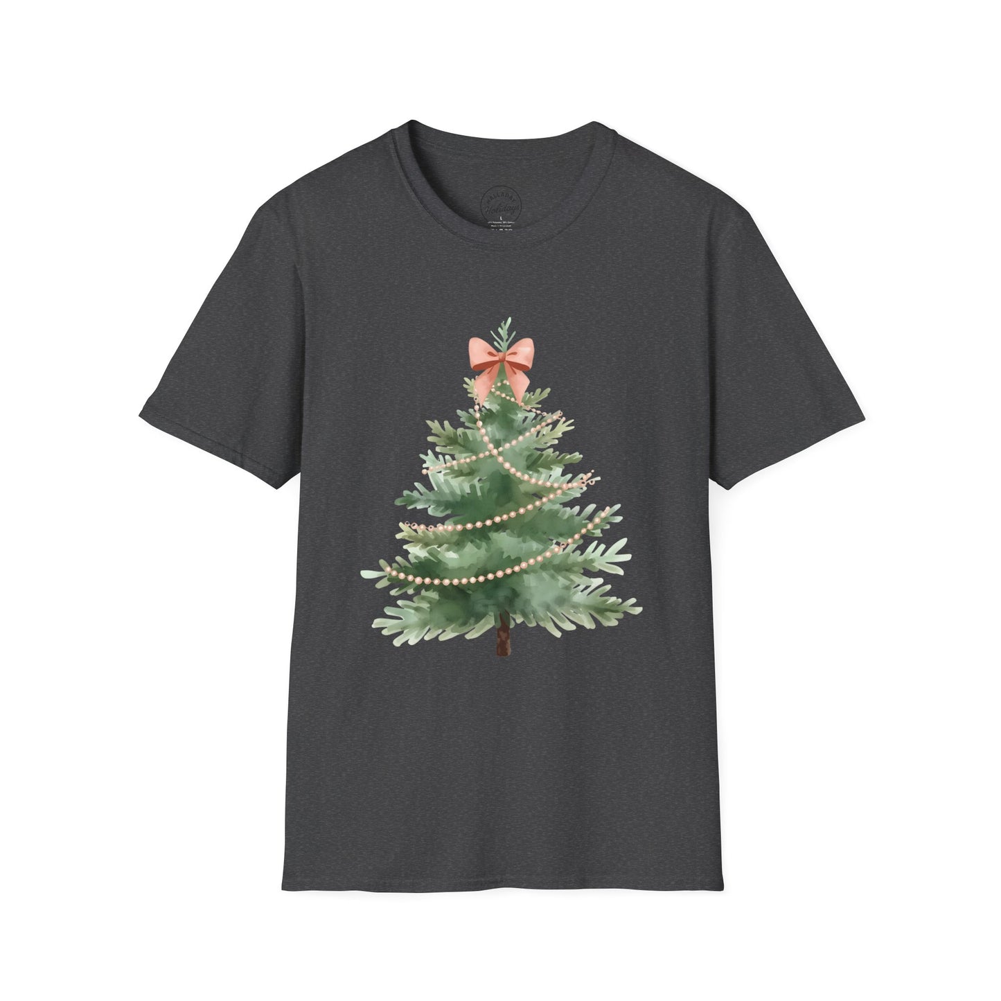 Pink Decorated Christmas Tree T-Shirt