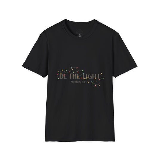 Christian Tee Unisex Softstyle T-Shirt - Be the Light Design