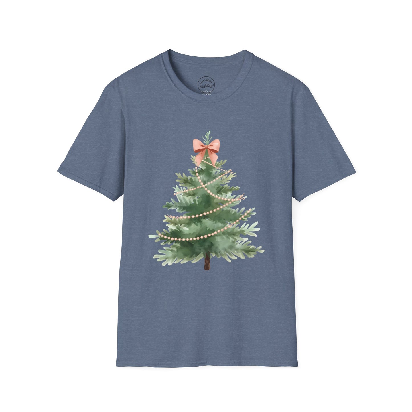 Pink Decorated Christmas Tree T-Shirt