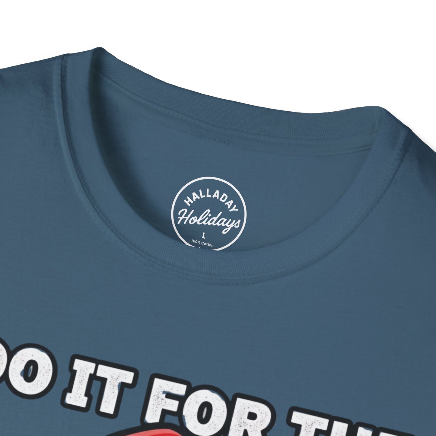 Funny Santa T-Shirt, Holiday Humor Tee, Christmas Gift for Men, Unisex Casual Shirt, Festive T-Shirt for Parties, Jolly Graphic Tee