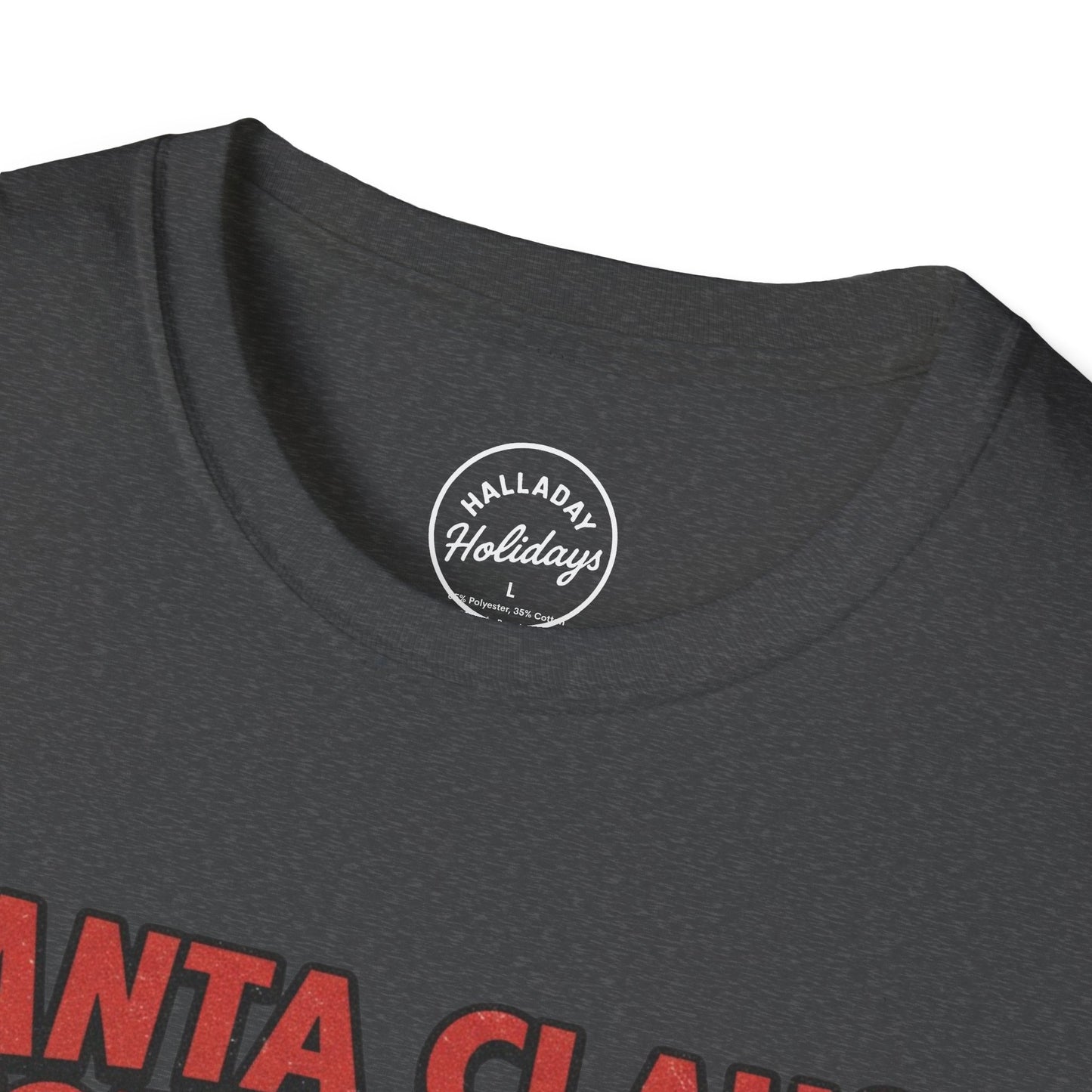 Santa Claus World Tour T-Shirt | Rocking Around the Christmas Tree | Holiday Gift | Unisex Tee | Christmas Apparel | Festive Wear
