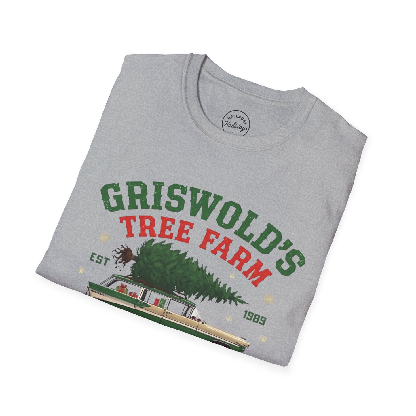 Funny Griswold's Tree Farm Christmas T-Shirt, Unisex Holiday Apparel, Family Tradition Tee, Fun Christmas Gift, Vintage Christmas Shirt