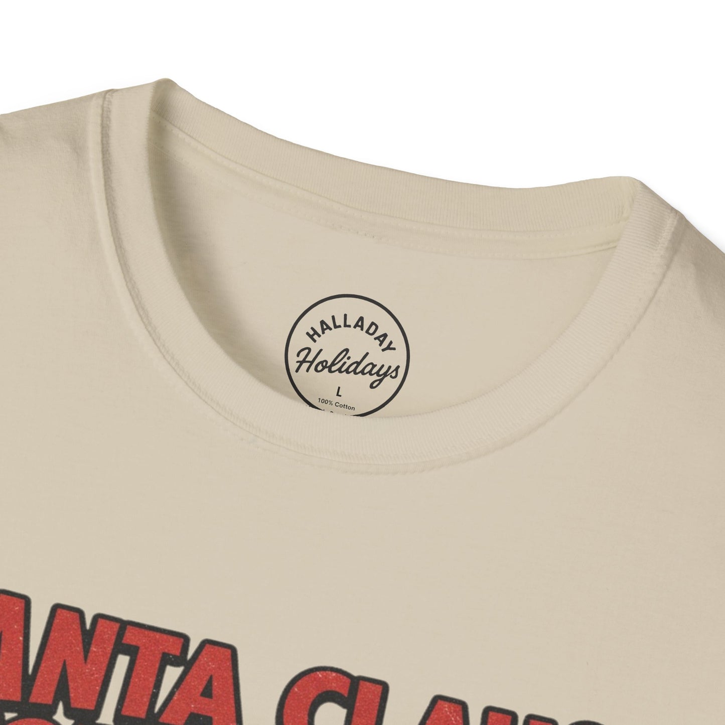 Santa Claus World Tour T-Shirt | Rocking Around the Christmas Tree | Holiday Gift | Unisex Tee | Christmas Apparel | Festive Wear